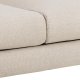 SOFAKONSEPT Toril 2,5 seter sofa - beige stoff og sort metall