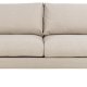 SOFAKONSEPT Toril 3-seters sofa - beige stoff og sort metall