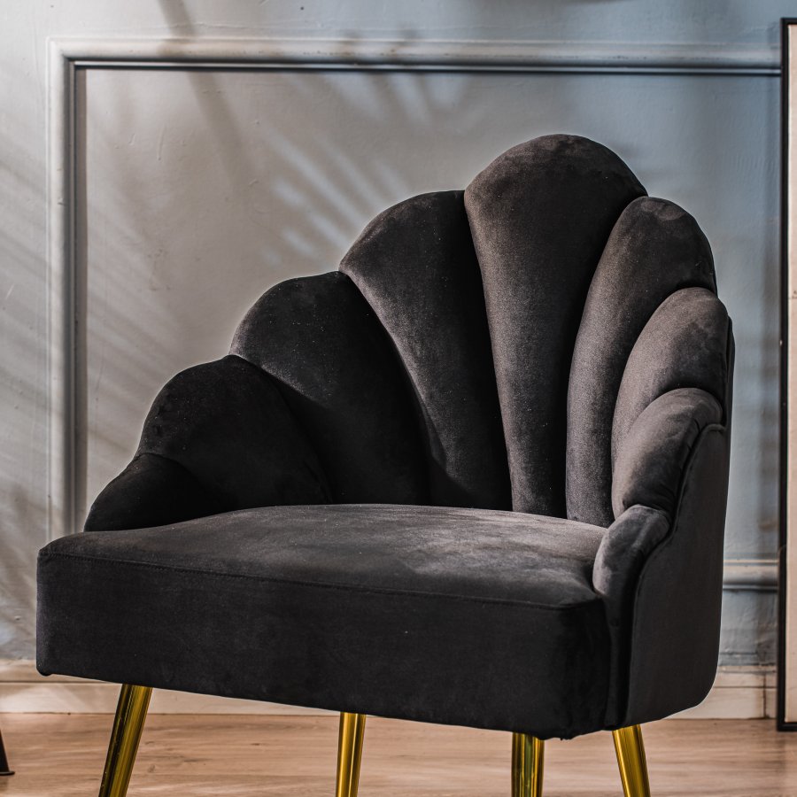 NORDLYS - Lenestol med metallben