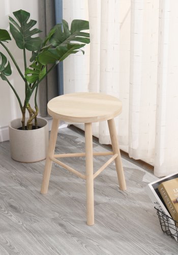 NORDLYS Itami Hocker, rund – Kiefer natur (31)