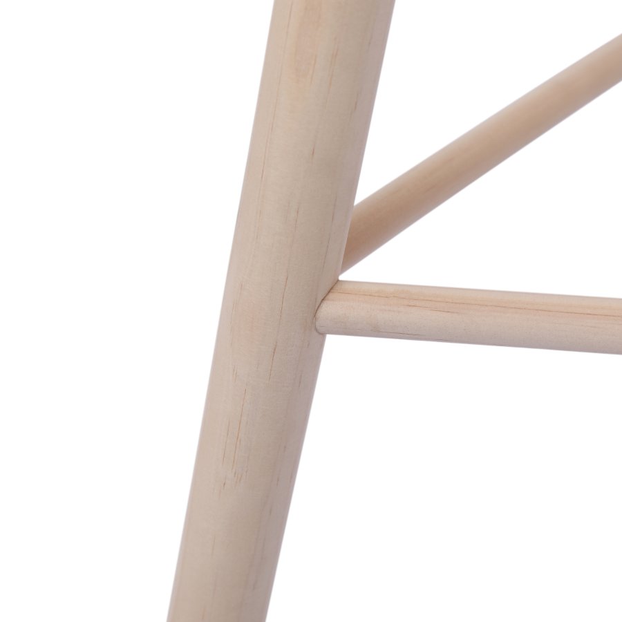 NORDLYS Itami Hocker, rund – Kiefer natur (31)