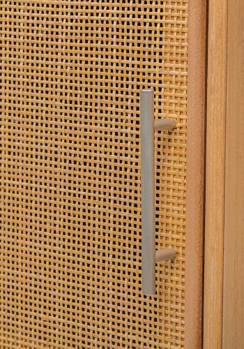 NORDLYS Kanoya nattbord, m. 1 dr - brun rotting og bk (40x38)