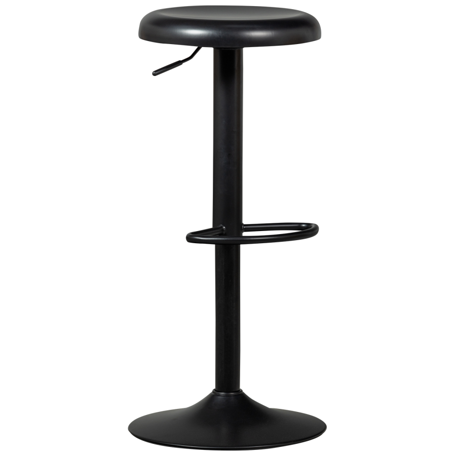 WOOOD ISAAC BARSTOL METALL SVART