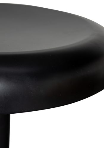 WOOOD ISAAC BARSTOL METALL SVART