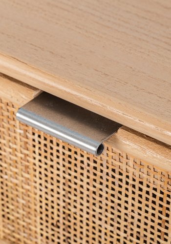 NORDLYS Manilla kommode, m. 3 skuffer - brun rotting og tre