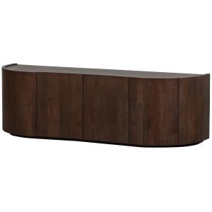 WOOOD SENSE BYRA MED 4 DÖRRAR I MANGOTRÄ MÖRKBRUNT