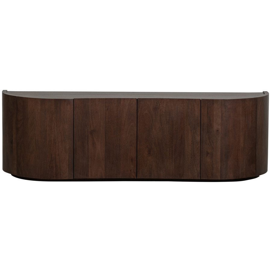 WOOOD SENSE BYRA MED 4 DÖRRAR I MANGOTRÄ MÖRKBRUNT