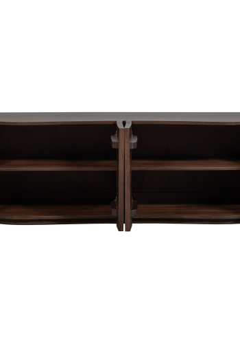 WOOOD SENSE BYRA MED 4 DÖRRAR I MANGOTRÄ MÖRKBRUNT