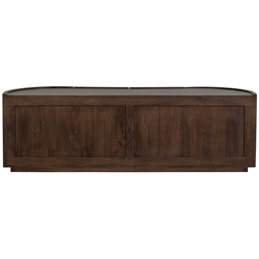 WOOOD SENSE BYRA MED 4 DÖRRAR I MANGOTRÄ MÖRKBRUNT