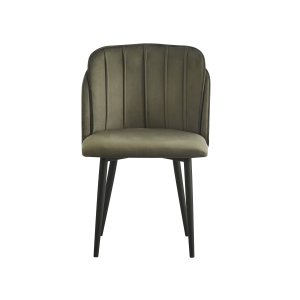 Nordlys  NORDLYS Nora spisebordsstol - grn fljl og metal