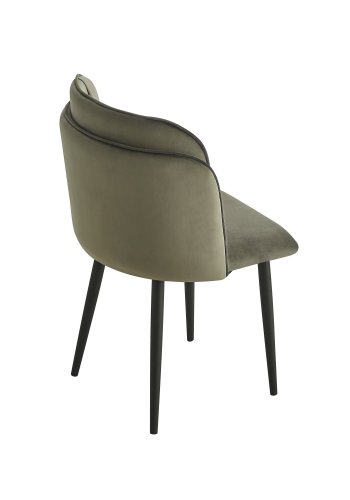  Nordlys NORDLYS Nora spisestuestol - grnn flyel og metall