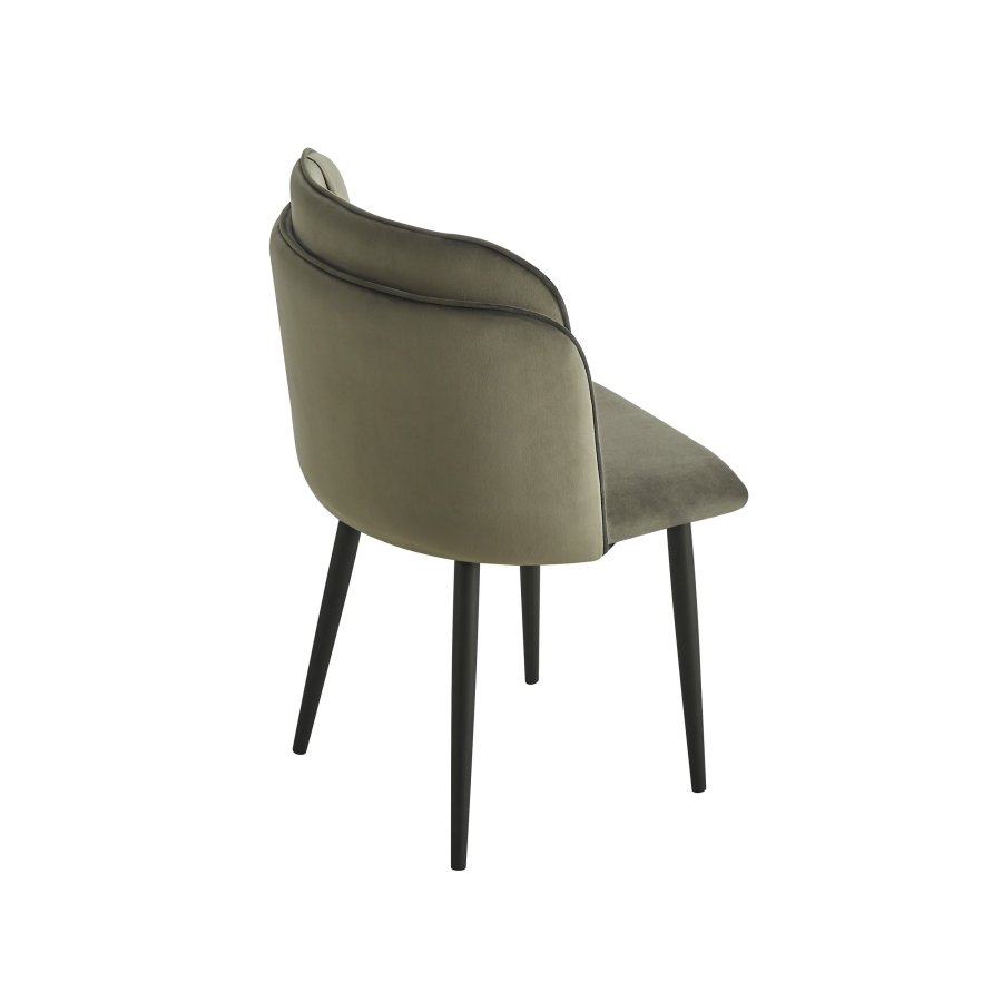  Nordlys NORDLYS Nora spisestuestol - grnn flyel og metall