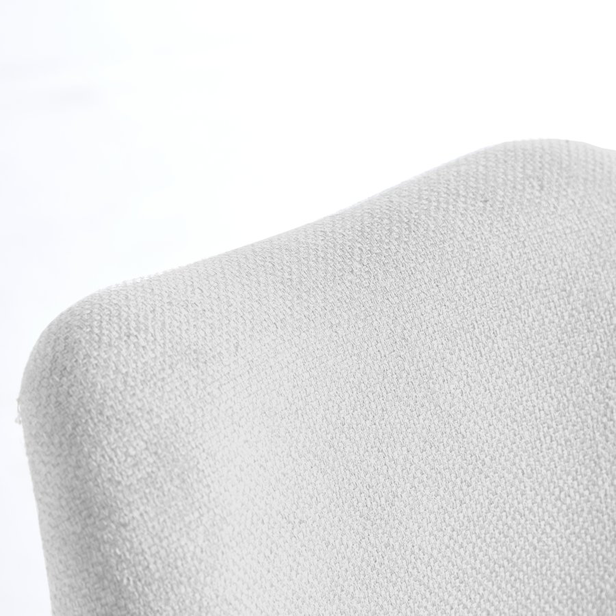 NORDLYS Nyborg spisestuestol - grtt stoff og bk