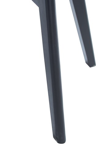 NORDLYS Nyborg spisestuestol - grtt stoff og bk