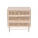 NORDLYS Phoenix kommode, m. 3 skuffer - naturrotting og tre