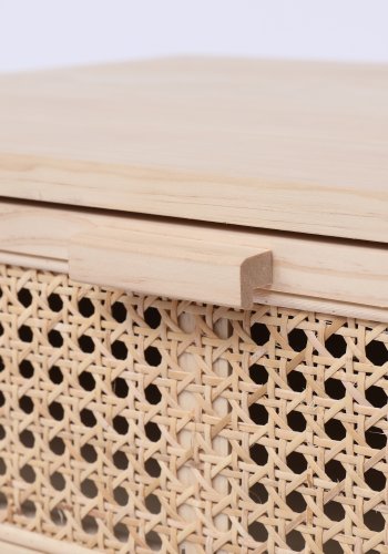 NORDLYS Phoenix kommode, m. 3 skuffer - naturrotting og tre