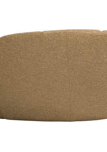 WOOOD Mojo 2-sits bnkelement, vnster - gul/brun melange boucl