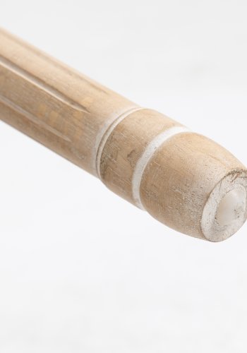 NORDLYS Richelieu spisestuestol - beige stoff og gummitre