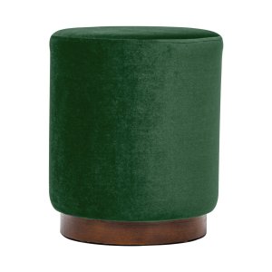 NORDLYS Soka puf, rund - grn fljl og brun tr (35)