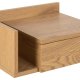 ACT NORDIC Ashlan Wand-Nachttisch, mit 1 Schublade, umkehrbar – natürliches Wildeichenpapier MDF (40x32)