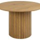 ACT NORDIC Yale Esstisch, rund - natürliches Wildeiche-Melamin (120)