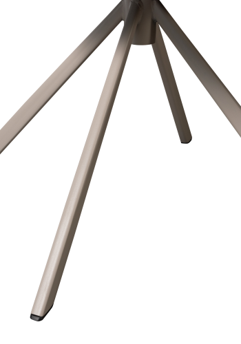 WOOOD Femke spisebordsstol, m. drejefunktion - natur boucl stof og natur stl