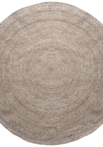 WOOOD UTOPIA RUNDT TEPPE NATURLIG 0200CM