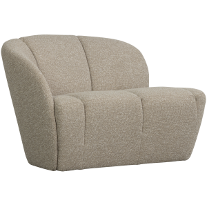WOOOD Mojo 2-sits bnkelement, vnster - beige melange boucl