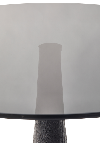 WOOOD SOYA SIDOBORD MANGO TRÄ/GLAS SVART