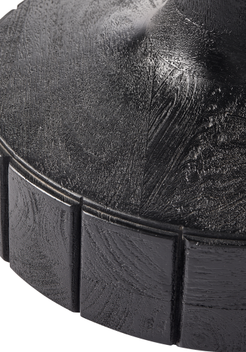 WOOOD SOYA SIDOBORD MANGO TRÄ/GLAS SVART