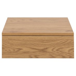 ACT NORDIC Avignon vghngt natbord, m. 1 skuffe - natur vild eg papir MDF (37x32)