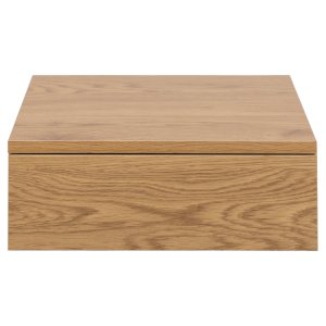 ACT NORDIC Avignon vgghngt sngbord, m. 1 lda - naturligt vild ekpapper MDF (37x32)