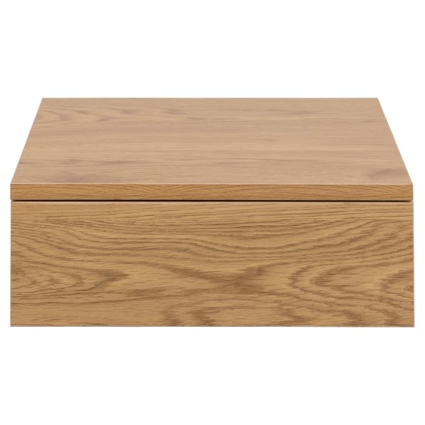 ACT NORDIC Avignon vghngt natbord, m. 1 skuffe - natur vild eg papir MDF (37x32)