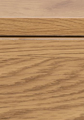 ACT NORDIC Avignon Wand-Nachttisch, mit 1 Schublade - MDF-Papier in natürlicher Wildeiche (37x32)