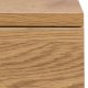 ACT NORDIC Avignon Wand-Nachttisch, mit 1 Schublade - MDF-Papier in natürlicher Wildeiche (37x32)