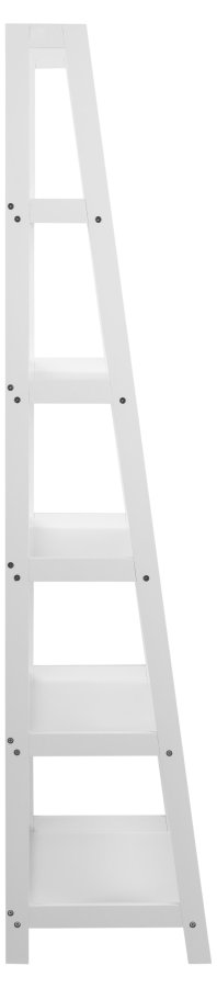 ACT NORDIC Wally stigereol, m. 5 hylder - hvid MDF