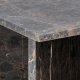 ACT NORDIC Vega sofabord, kvadratisk - brun marmor (90x90)