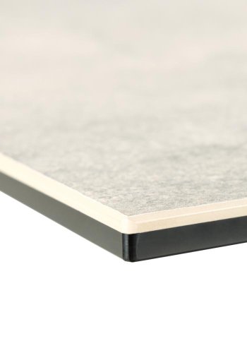 ACT NORDIC Heaven spisebord, rektangulrt - gr keramikk og sort stl (200x100)