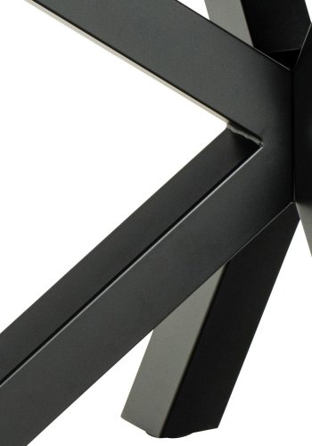 ACT NORDIC Heaven spisebord, rektangulrt - gr keramikk og sort stl (200x100)