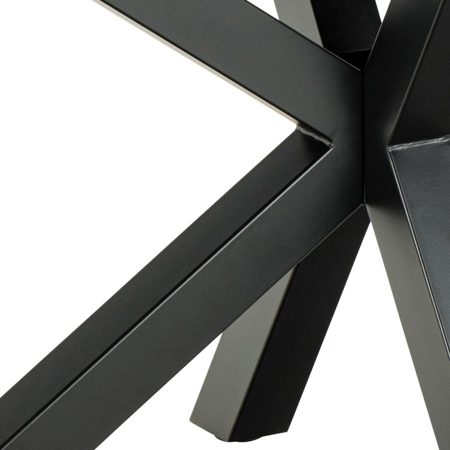 ACT NORDIC Heaven spisebord, rektangulrt - gr keramikk og sort stl (200x100)