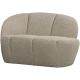 WOOOD Mojo 2-sits bnkelement, vnster - beige melange boucl