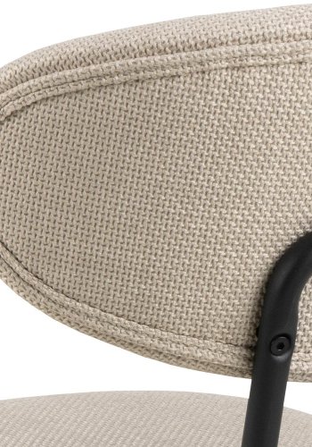 ACT NORDIC Denise Spisestuestol, beige, Stoff