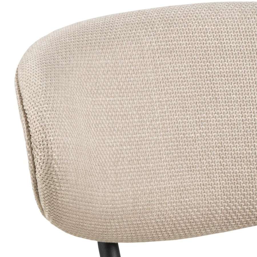 ACT NORDIC Denise Spisestuestol, beige, Stoff