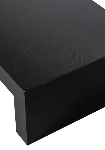 WOOOD MARTE SOFFBORD TRÄ SVART