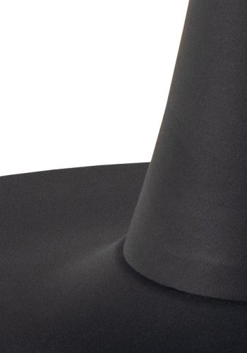 ACT NORDIC Malta spisebord, kvadratisk - matsort Grantham keramik og matsort stl (90x90)