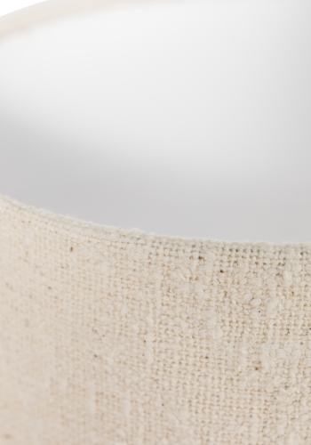 WOOOD Loft gulvlampe - natur boucl stof (H:130)