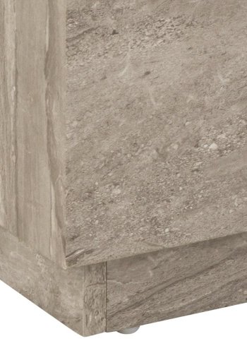 ACT NORDIC Dice soffbord, rektangulärt/fyrkantigt - grtt papper med River-marmormönster (set om 2)