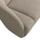 WOOOD Mojo 2-sits bnkelement, vnster - beige melange boucl