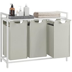 Vasketjskurv, m. 3 udtrkkelige og aftagelige