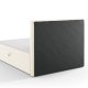 MICADONI Kelp Boxspring seng, med hodegjerde, Boxspring/madrass, overmadrass - beige flyel (200x16)